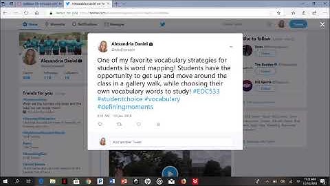 Word Mapping Strategy for Students Video