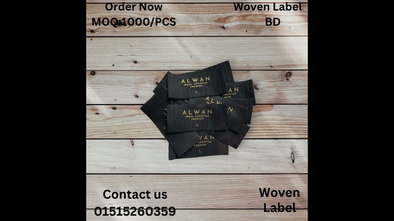 Custom Woven Labels for Clothing | Woven Label | Paper Tag Design | Manufacturing & Printing Guide.