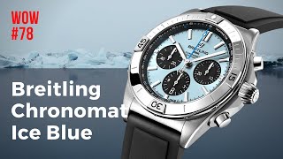 Copied from Rolex? Breitling Chronomat B01 42 Platinum Ice Blue // Watch of  the Week. Review #78 - YouTube