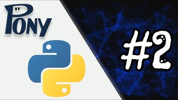 02 - Connection and info about the DB drivers - PonyORM basics