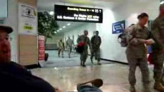 American Soldiers In Shannon Airport, Ireland