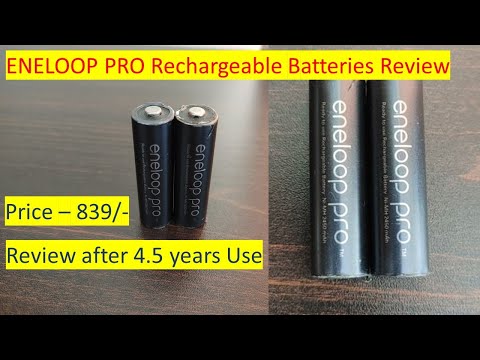 Panasonic Eneloop Pro Rechargeable Battery Review