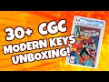 CGC Unboxing | 30+ Modern KEY Comics and First Appearances | Grade Reveal!