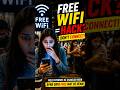 FREE WiFi = HACK? Don’t Connect Before Watching This#CyberSecurity #FreeWifi #ScamAlert