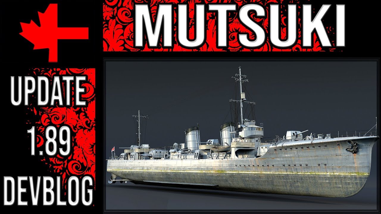 War Thunder: JAPAN's FIRST DESTROYER! Mutsuki-Class & Long Lance