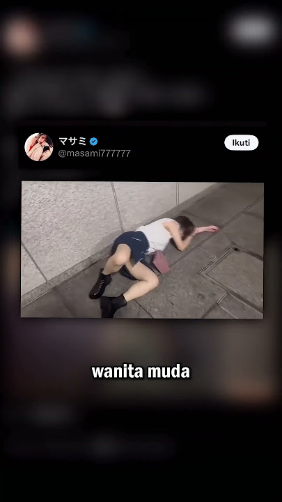 Para Cewe di Jepang Tidur Di Luar #shorts