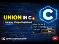 Union in C Programming | Class-8|Explained with Example | C Language Tutorial