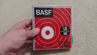 Opening A New Old Stock Reel Of BASF LP35LH Tape