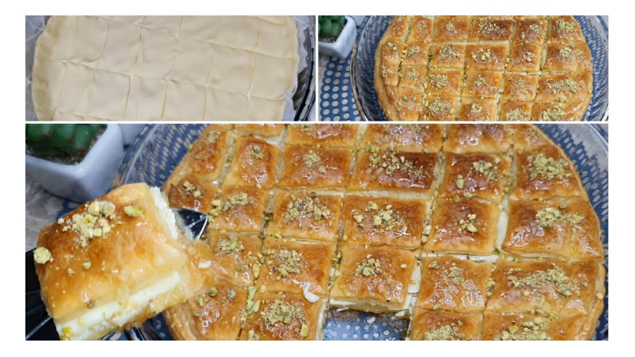 HEERLIJKE BAKLAVA RECEPT MET BLADERDEEG😋SIMPEL EN LEKKER👌
