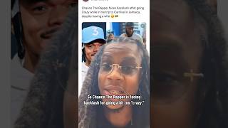 Chance The Rapper Backlash Jamaica Carnival 2023