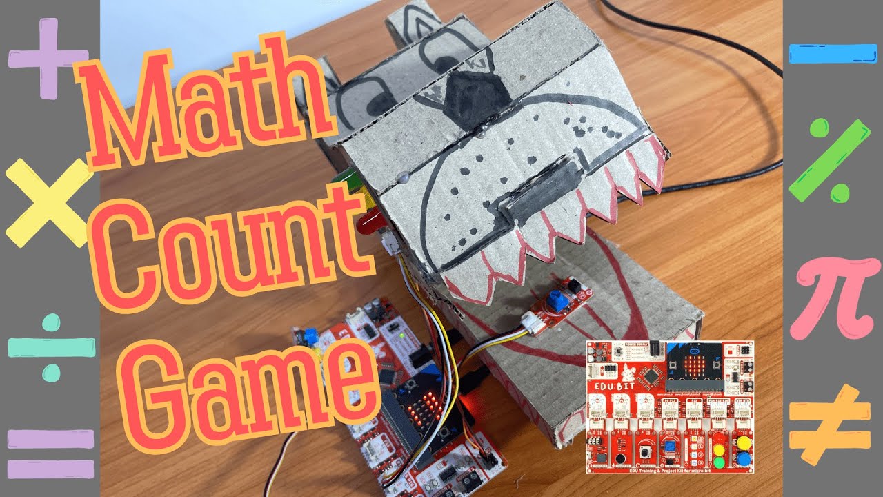 Bit Bot Math Game สร้าง Math Count Game ด้วย EDU:BIT - YouTube