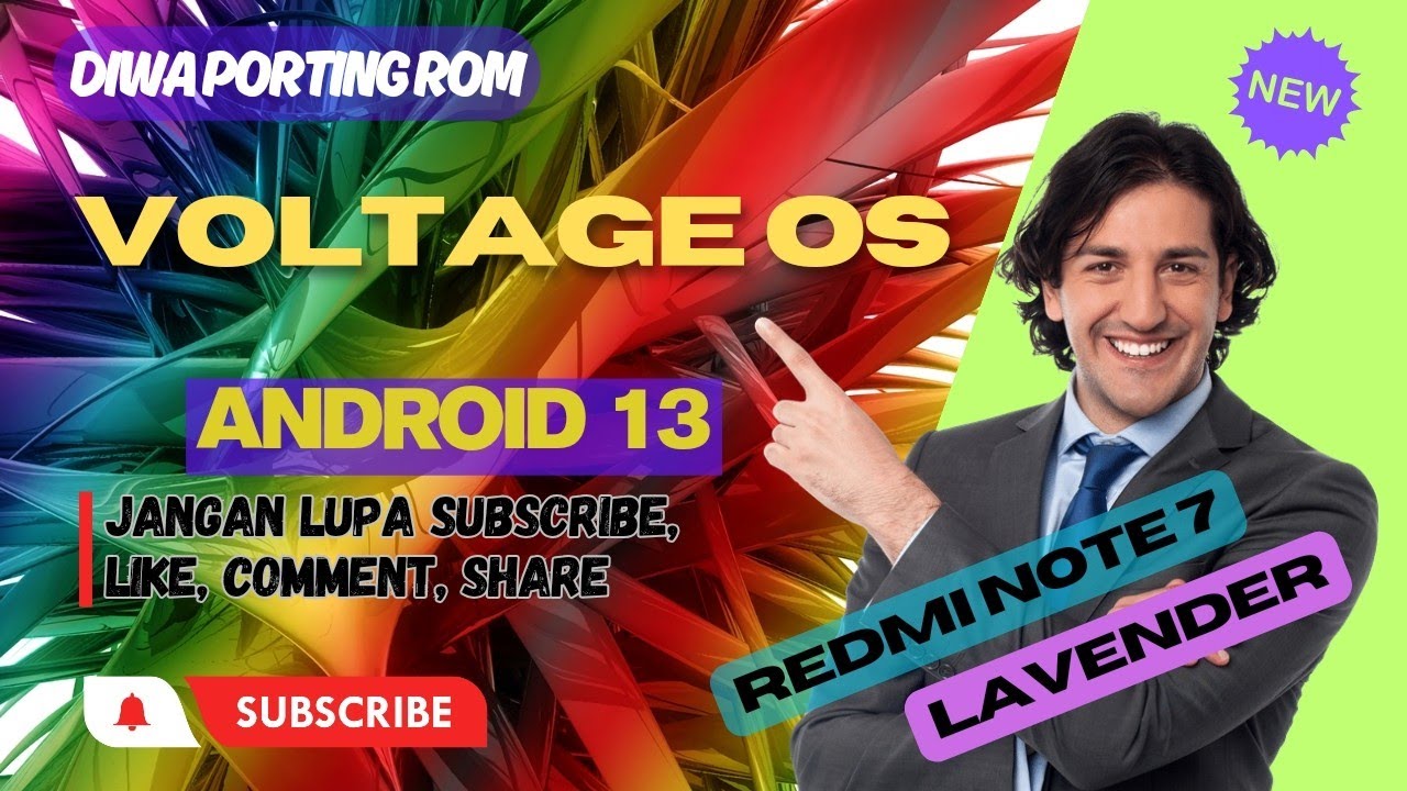 🎖️#customrom Pasang/Install VOLTAGE OS Di Redmi Note 7 Lavender Android ...