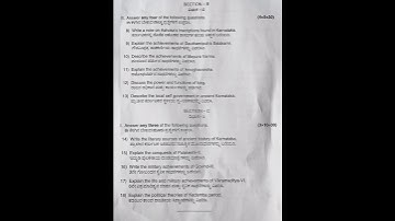 BA 1st sem history question paper 2024 akkamahadive university