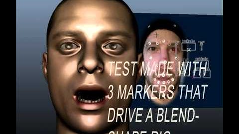 Mocap test on blendshape rig