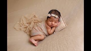 A family newborn session with baby Ava and big brother Noah
