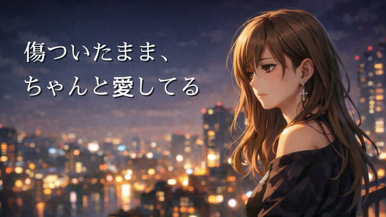 傷ついたまま、ちゃんと愛してる｜大人の切ないJ-POPバラード（AI音楽）