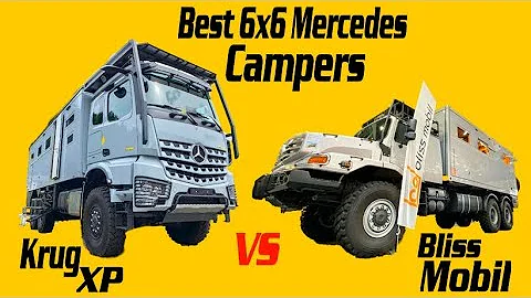 BEST 6x6 MERCEDES Expedition Vehicles in Caravan S...