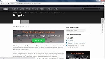 IBM Navigator - How to Sign Up for a Trial Environment