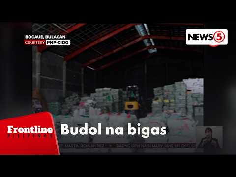 Bodega na nameke umano ng mga brand ng bigas para mabenta nang mahal, nabisto | Frontline Pilipinas