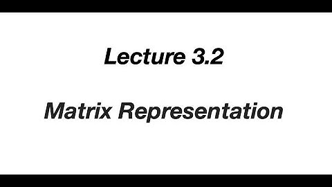 Computer Graphics|Matrix Representation|Lecture 3.2 |M.Sc. 2nd Sem|Nagpur University|Vijeet Meshram