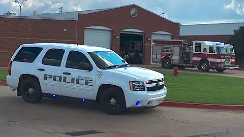 Piedmont Engine 1, Pafford 375, & Police Tahoe responding 6/2/19