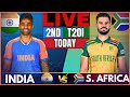 India vs South Africa 2nd T20I Live Score & Commentary