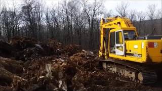 Excavator Stump Harvester Splitter - Prototype