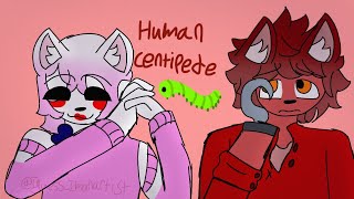 Human Centipede || FNAF GCMV || Mangle x Foxy