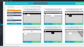 Add a Custom Navigation Menu using a Divi Theme Builder Template by Divi Den Pro
