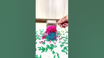 Beads Jumping Colour ASMR #reverse #shorts #satisfying #entertaining #fun #beads #short #asmr #funny