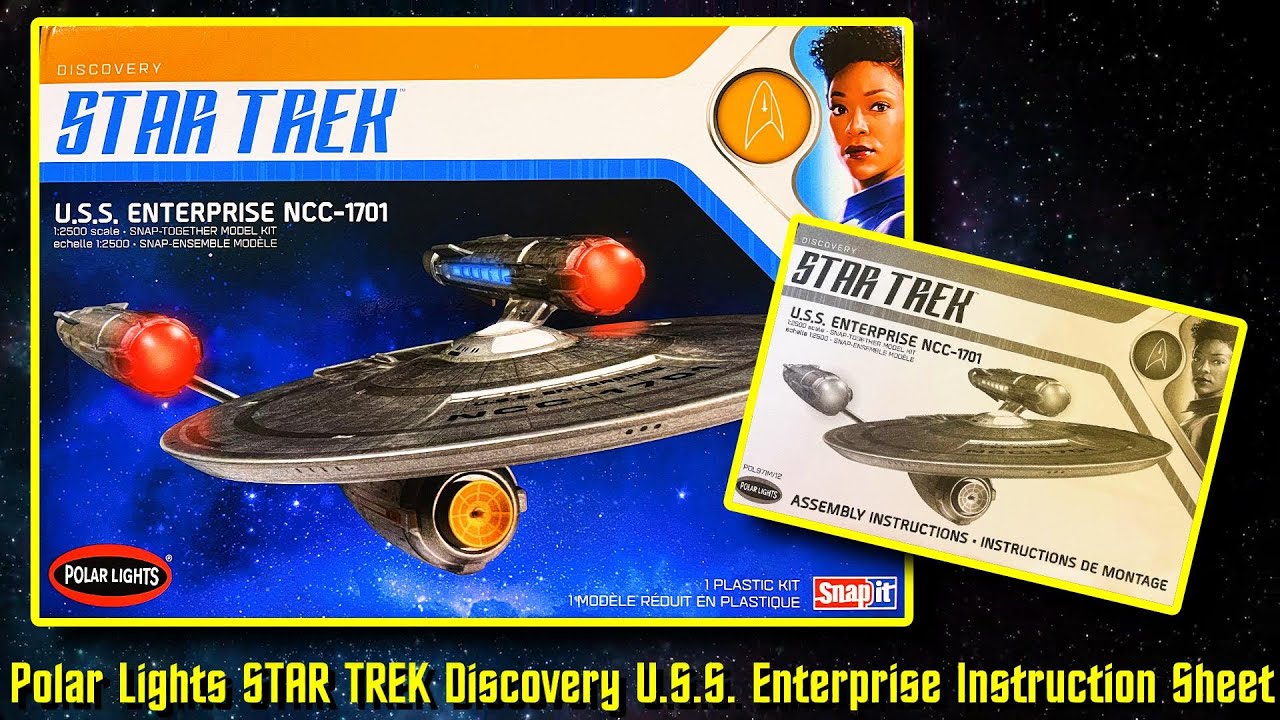 Polar Lights Star Trek Discovery U.S.S. Enterprise NCC-1701