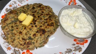 Missi roti II Masala paratha II Breakfast recipe