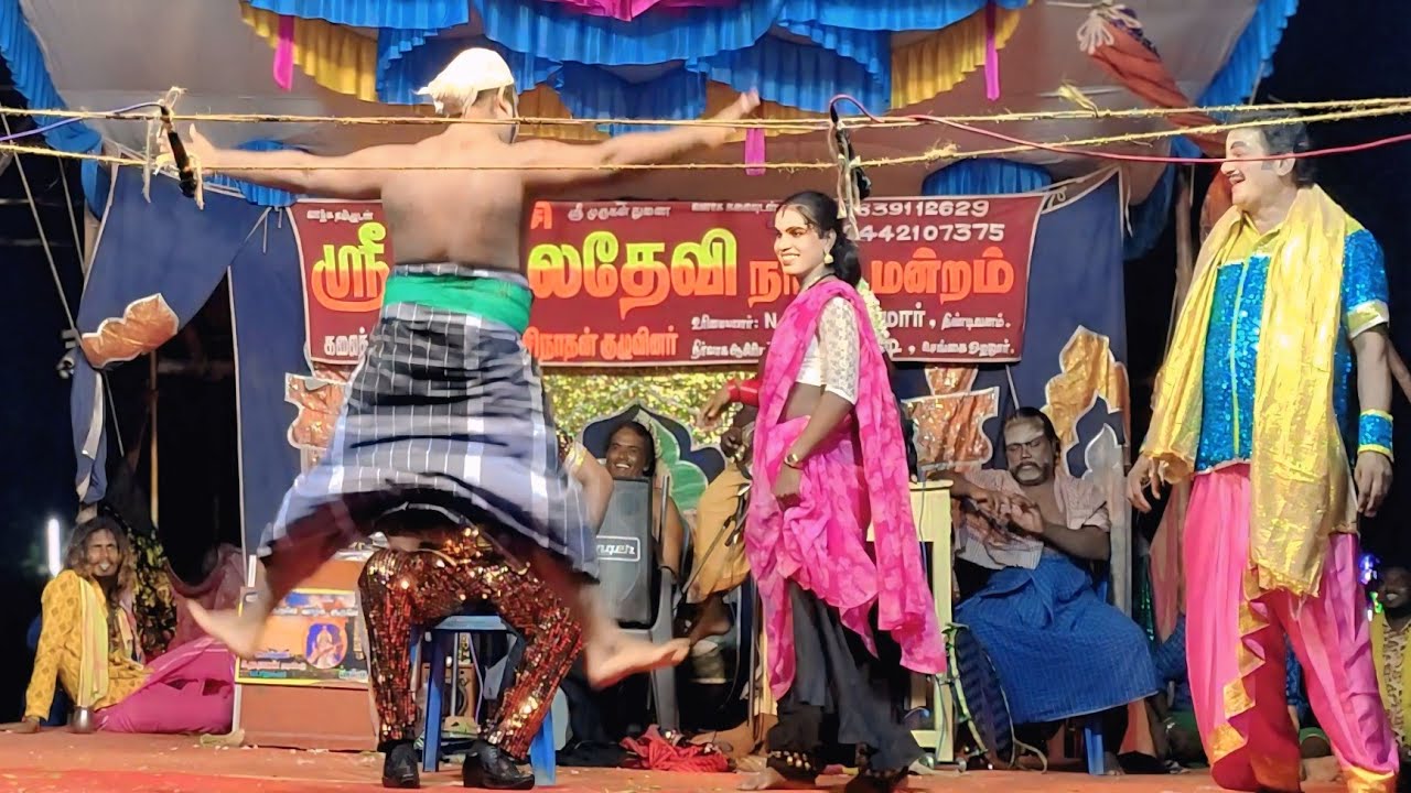 😂 விக்கி அண்ணா தெறிக்கவிடும் காமெடி 😁New Kalai devi nadaga mandram🤣