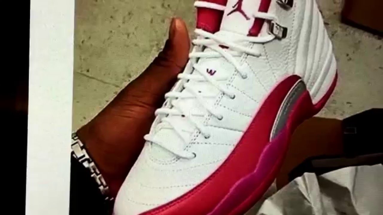 valentine's day 12 jordans