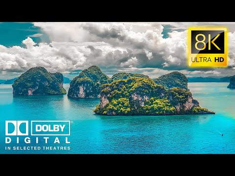 8K VIDEO Tour Best Places in the World - Breathtaking 4K Video with Dolby Vision