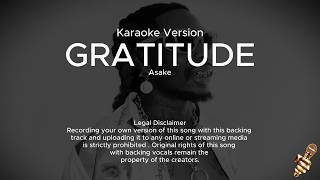 Asake – Gratitude (Karaoke Version) @KaraokeOffice
