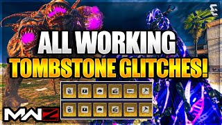 *NEW* ALL WORKING TOMBSTONE GLITCHES & DUPLICATION GLITCH! AFTER PATCH *DO NOW* -MW3 ZOMBIES GLITCH!