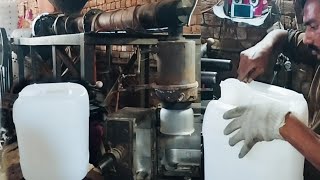 Amazing technique of making of Jerry can in a factory | Mass production of plastic can for chemical