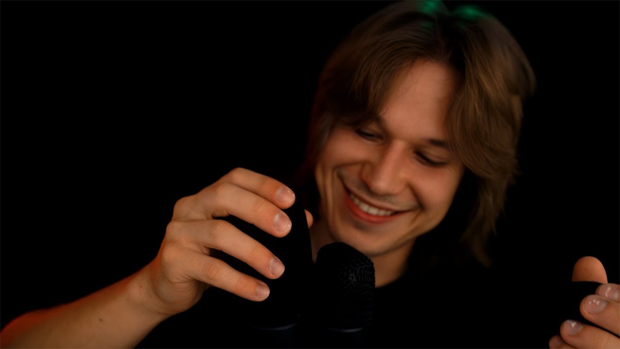 ASMR mic brushing and good times