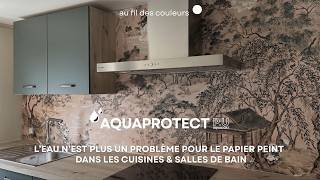 AquaCoat : la résine imperméabilisante pour poser du papier peint dans les cuisines & salles de bain