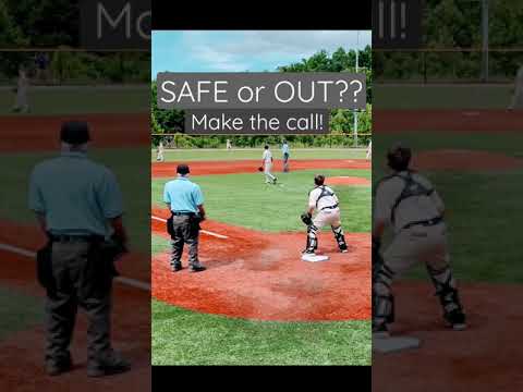 SAFE or OUT?? Make the Call!  11U Ramblers Baseball USSSA - Asheville #shorts 10U 11U 12U