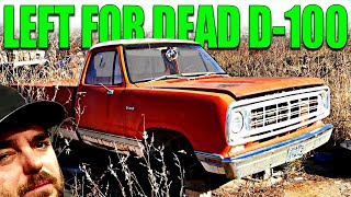 ABANDONED 1976 Dodge D100 Will It Run After 35 Years?