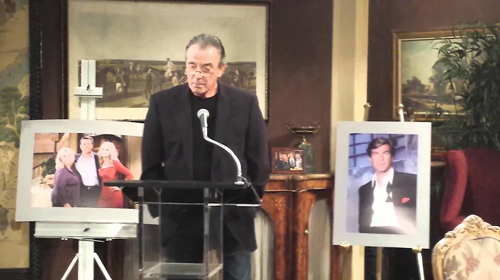 SOAPS.COM: Eric Braeden congratulating Peter Bergman for 25 years on Y&R