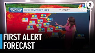 Forecast: Temperatures on the rise