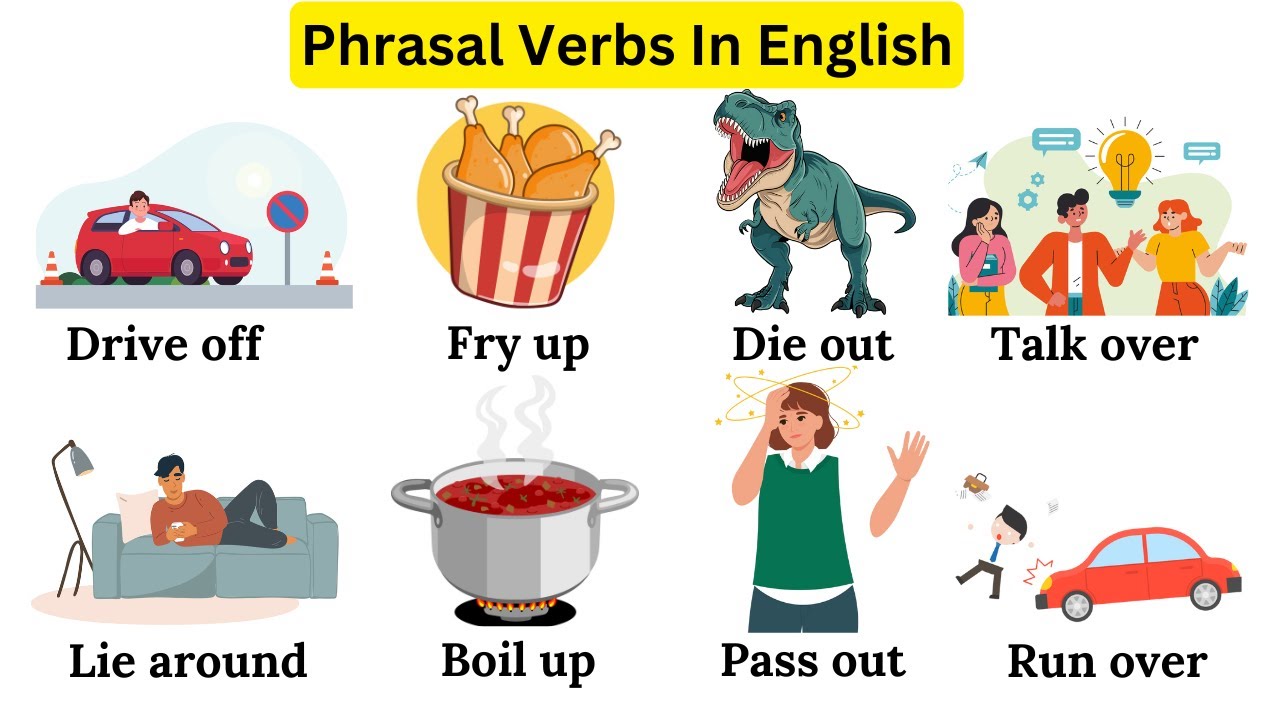 Learn 10 Everyday Phrasal Verbs Fast! | Easy Phrasal Verbs in English ...