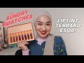 #SundaySwatches ESQA Slick Drip Serum Lip Tint FULL SWATCHES ! | Kiara Leswara