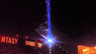 Bats Flying Thru Luxor Light In Las Vegas Wealth