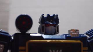 Transformers Stop motion Soundwave prueba de voz / test voice
