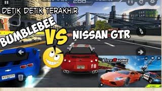 Serasa lawan player bumblebee vs nissan gtr game offline seru CITY RACING 3D screenshot 4