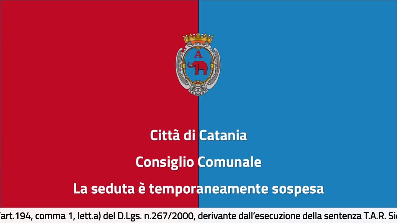 Seduta Consiglio Comunale  del 05 Maggioe 2026 - 1^ convocazione